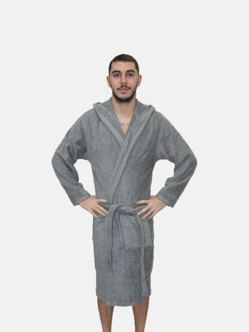 Accappatoio con cappuccio Bagno FITNESS ACC Fazzini - evabiancheria